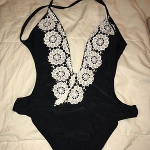 One piece bathing suit